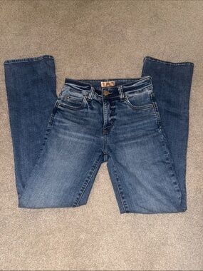 Kut from the Kloth Women's Boot Cut Jeans in Denim Blue